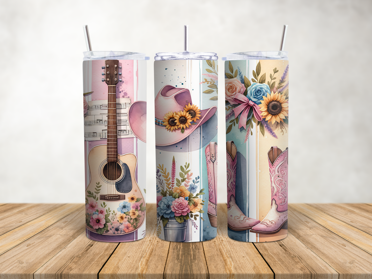 Pink Country Tumbler