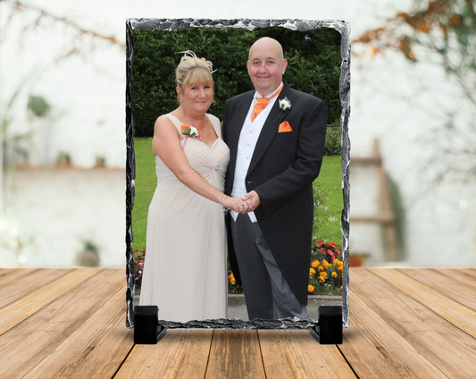 Glossy Portrait Photo Slate 20cm x 15cm