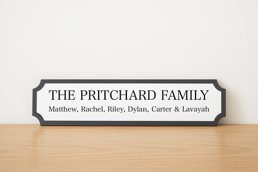 Family Street Sign 60cm