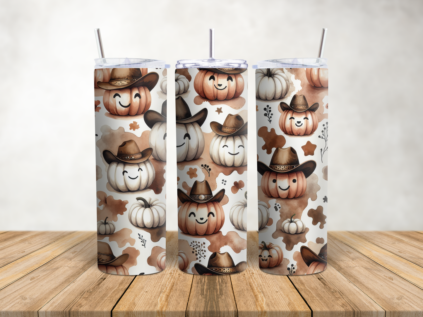 Cowboy Pumkins Tumbler