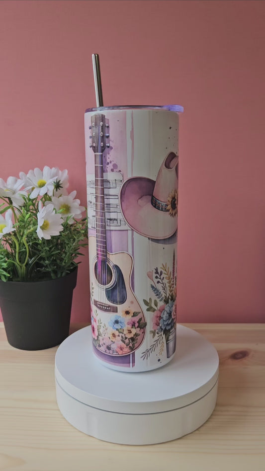 Pink Country Tumbler